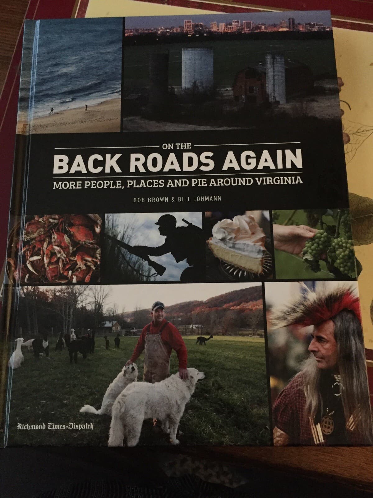 AUTHOGRAPHED [BOTH AUTHORS] On the Back Roads Again People, Places Pie Virginia - Image 1