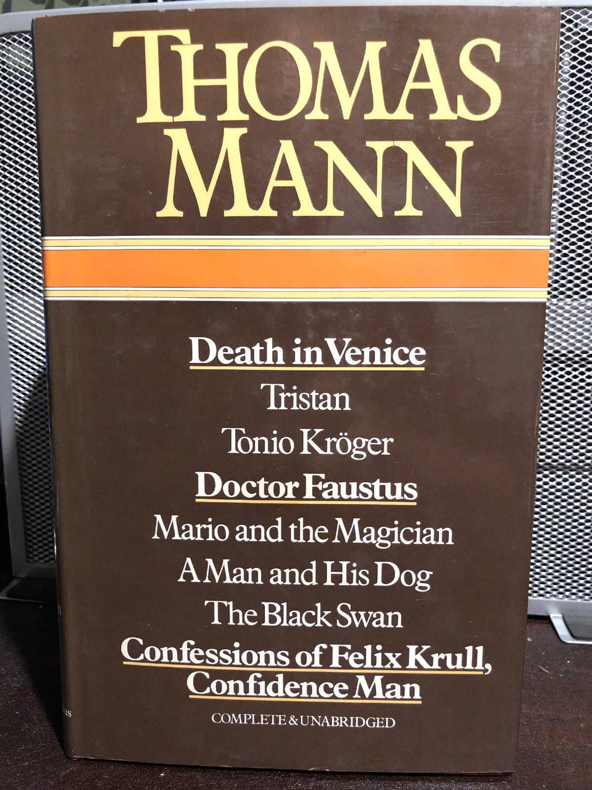 Thomas Mann Selected Works Hardcover Volume - Image 1