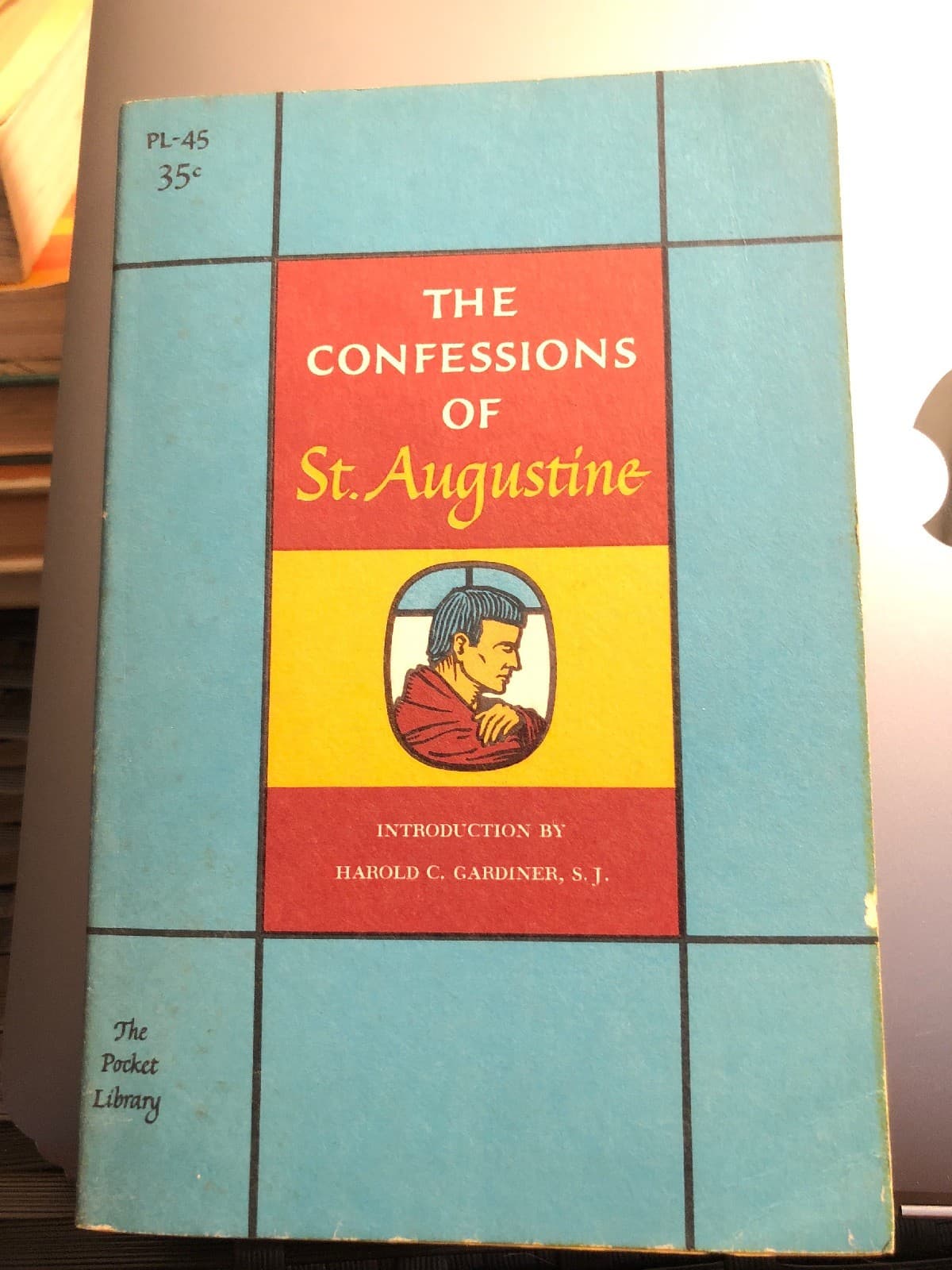 Vintage Paperback The Confessions of St. Augustine. Pocket Library PL-45. - Image 1