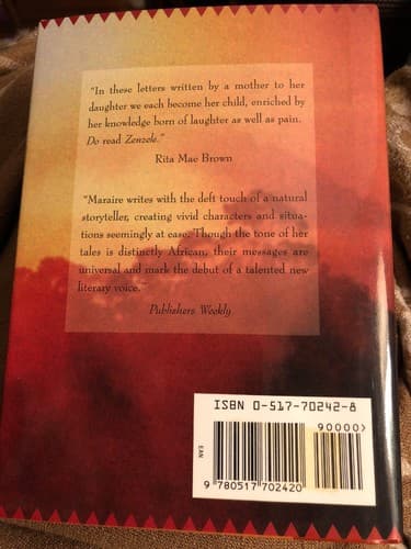 Zenzele: A Letter for My Daughter 1st Edition Hardcover J Nozipo Maraire - Thumbnail 4