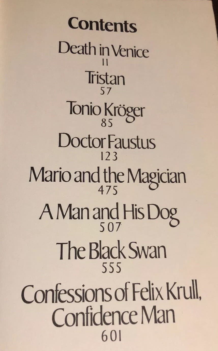 Thomas Mann Selected Works Hardcover Volume - Thumbnail 6