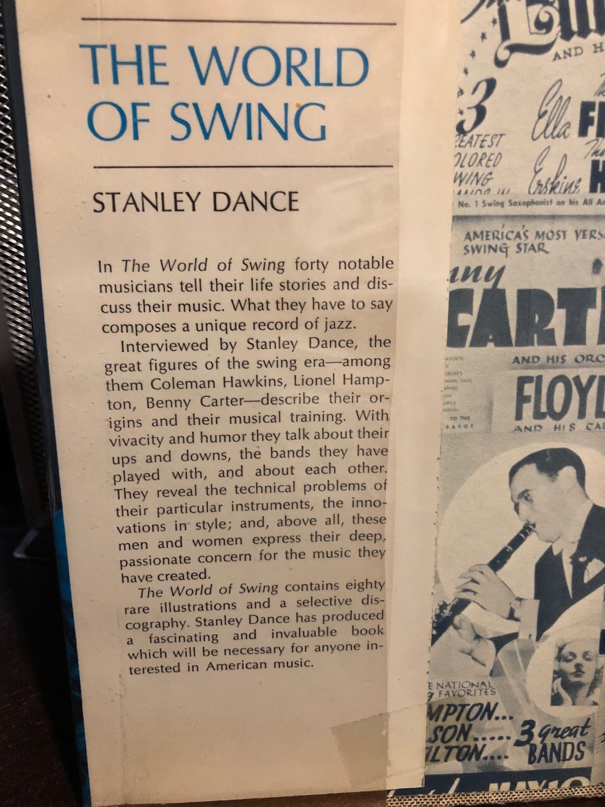 The world of swing 1st Edition Hardcover Ex-Library - Thumbnail 4