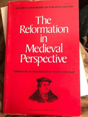 The Reformation in medieval perspective (Modern scholarship on European histo... - Image 1