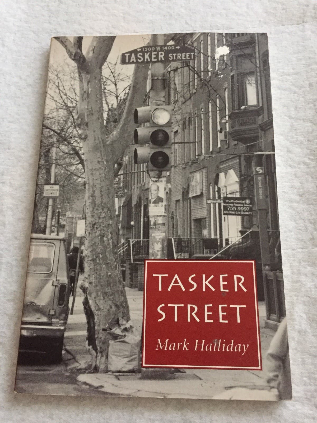 Tasker Street by Mark Halliday (1992, Paperback) - Image 1