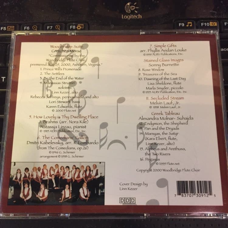 Woodbridge Flute Choir WOODBRIDGE SUITE Cd - Thumbnail 2