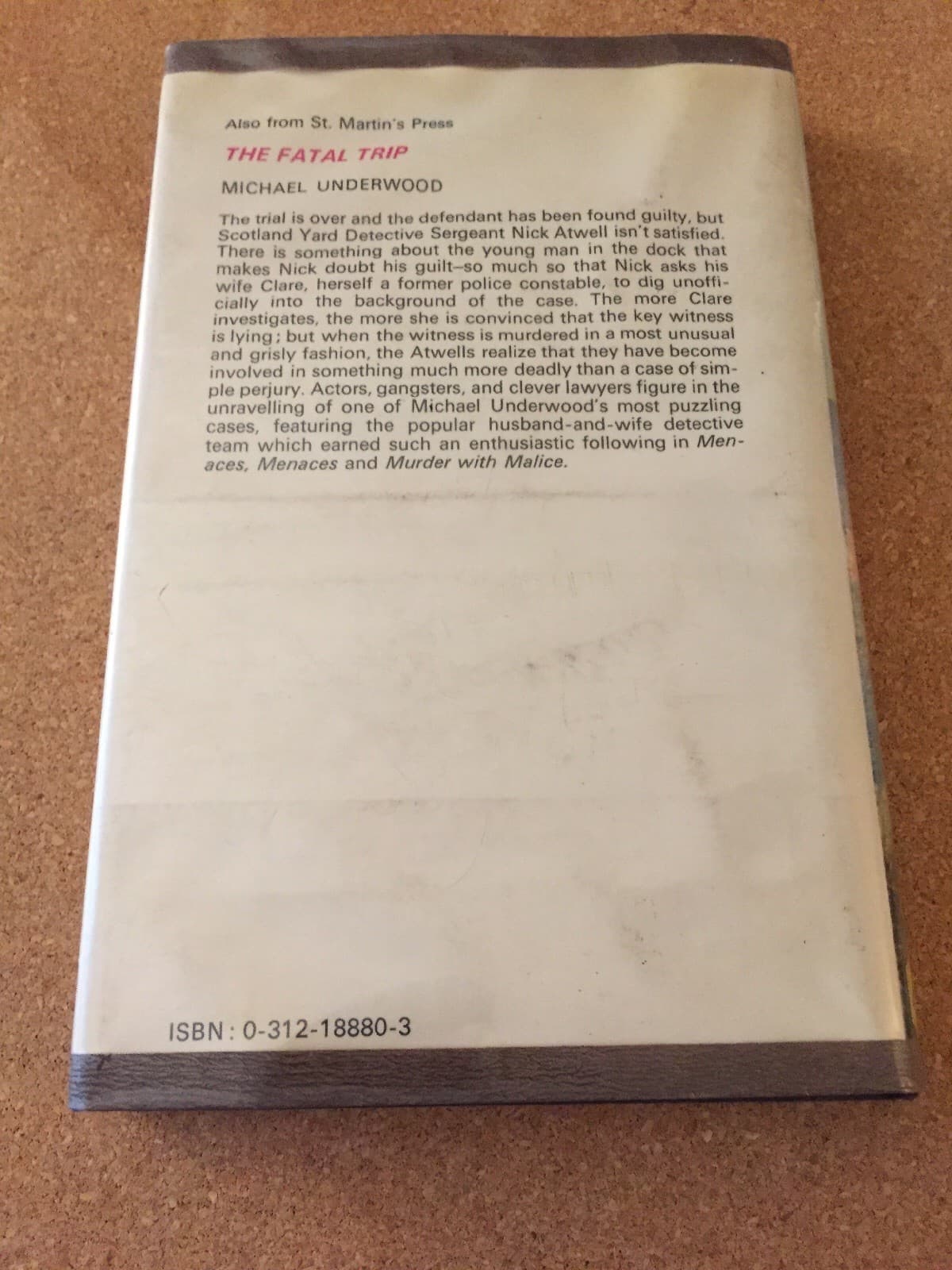 Ivon Baker. Death and variations 1st Edition hc - Thumbnail 4