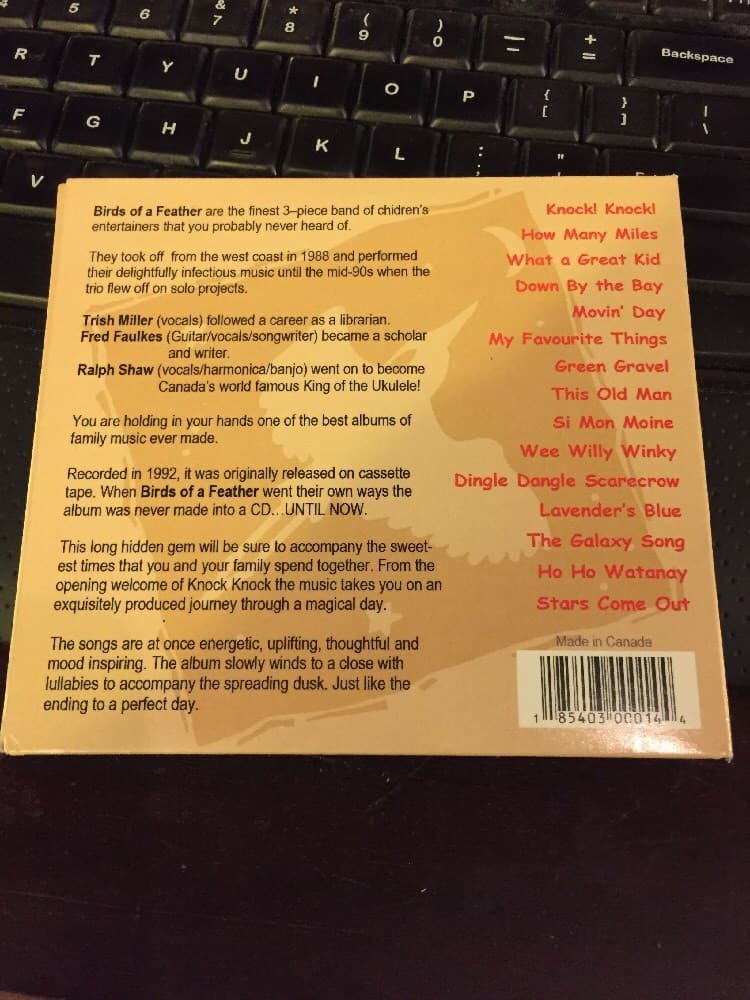 birds of a feather unplucked - music cd for children - Thumbnail 3