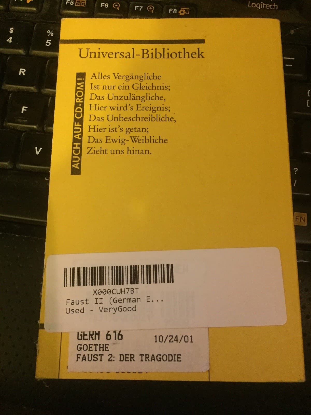 Faust: Der Tragödie zweiter Teil (Reclams Universal-Bibliothek) W von Goet 13031 - Thumbnail 2