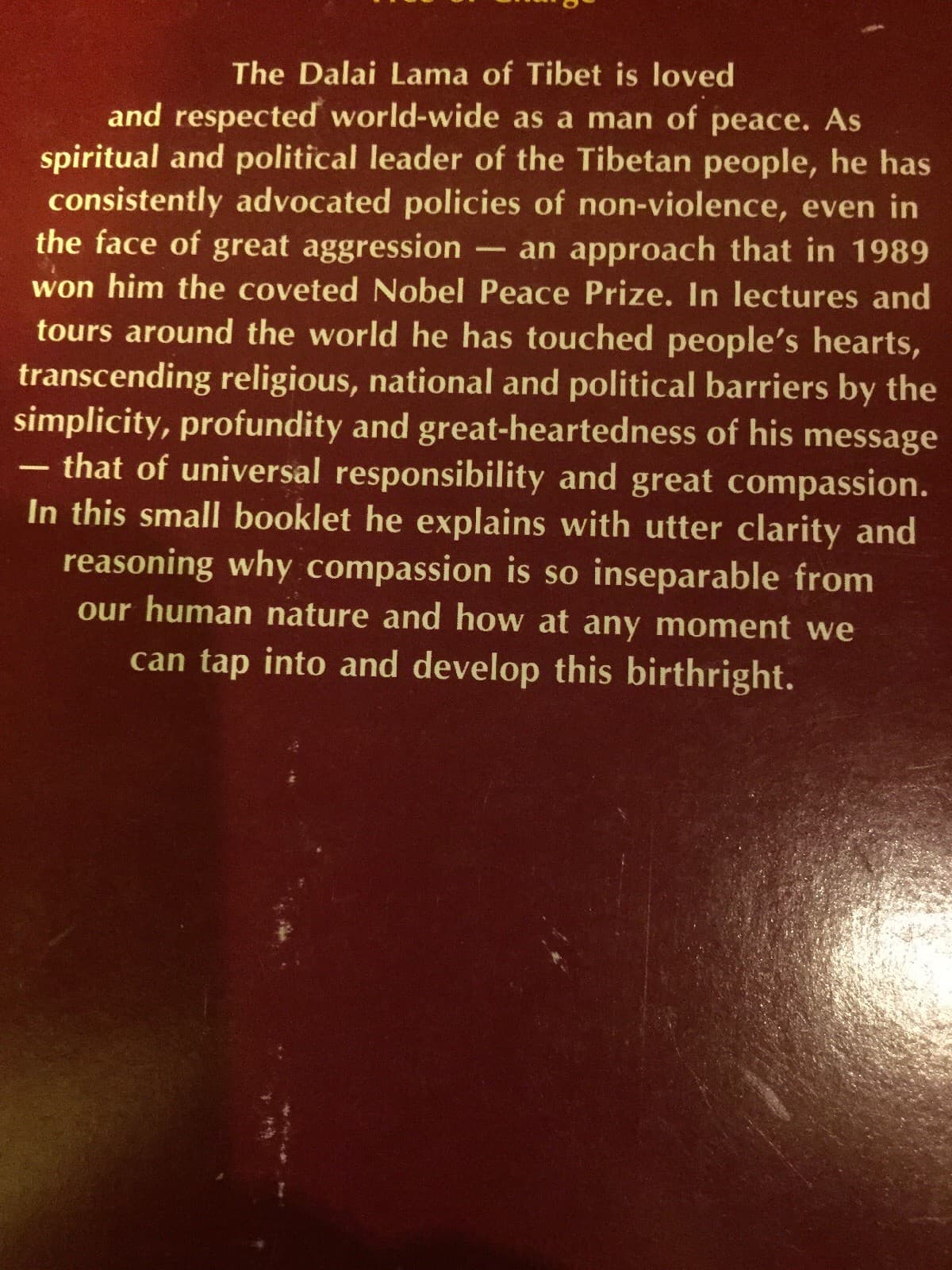 Compassion and the Individual by Dalai Lama XIV - Thumbnail 2