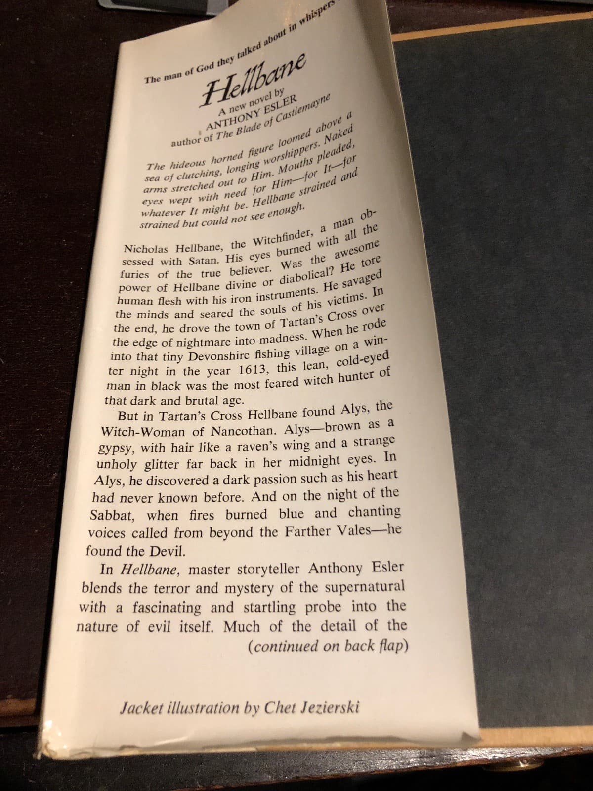 Hellbane 1st edition hardcover 1975 - Thumbnail 5