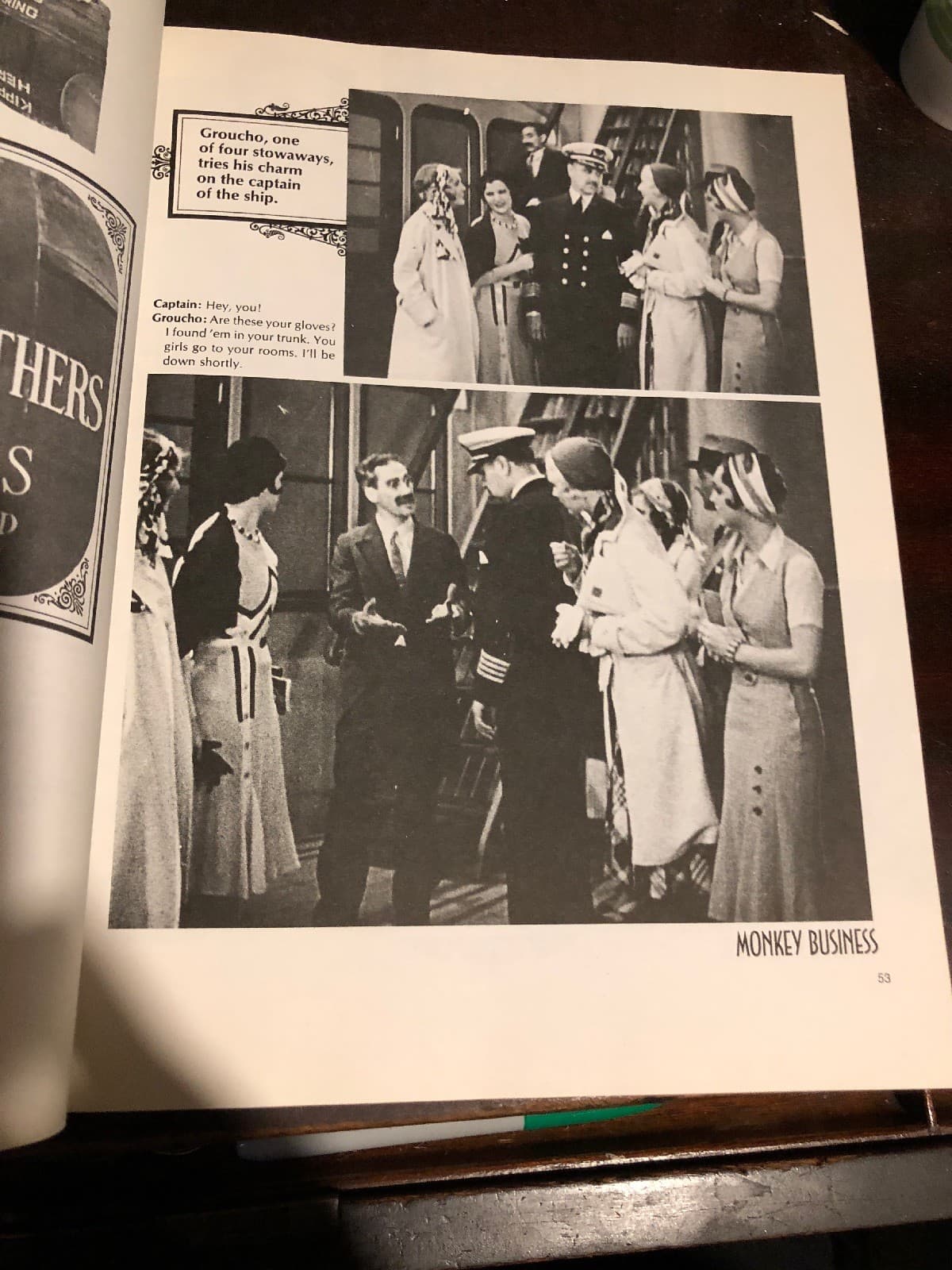 Why a Duck? Visual / Verbal Gems From Marx Brothers Movies By Anobile 1971 SC - Thumbnail 6