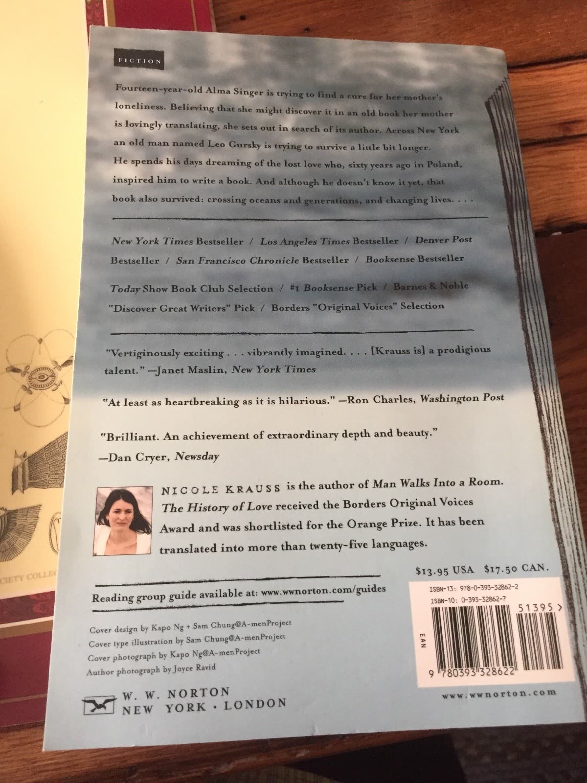 The History of Love by Nicole Krauss (2006, Paperback) - Thumbnail 2