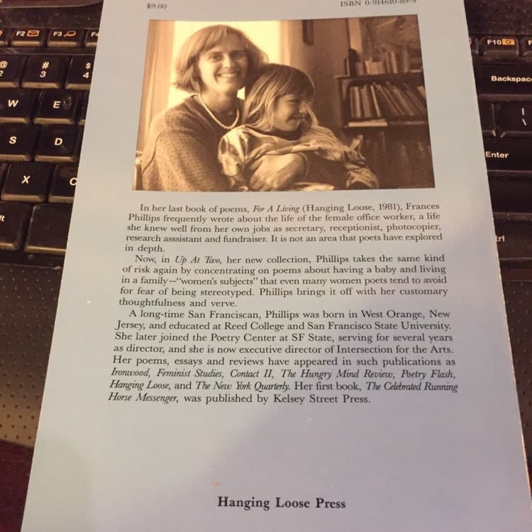 Up at Two by Frances Phillips (1991, Paperback) 1st edition - Thumbnail 2