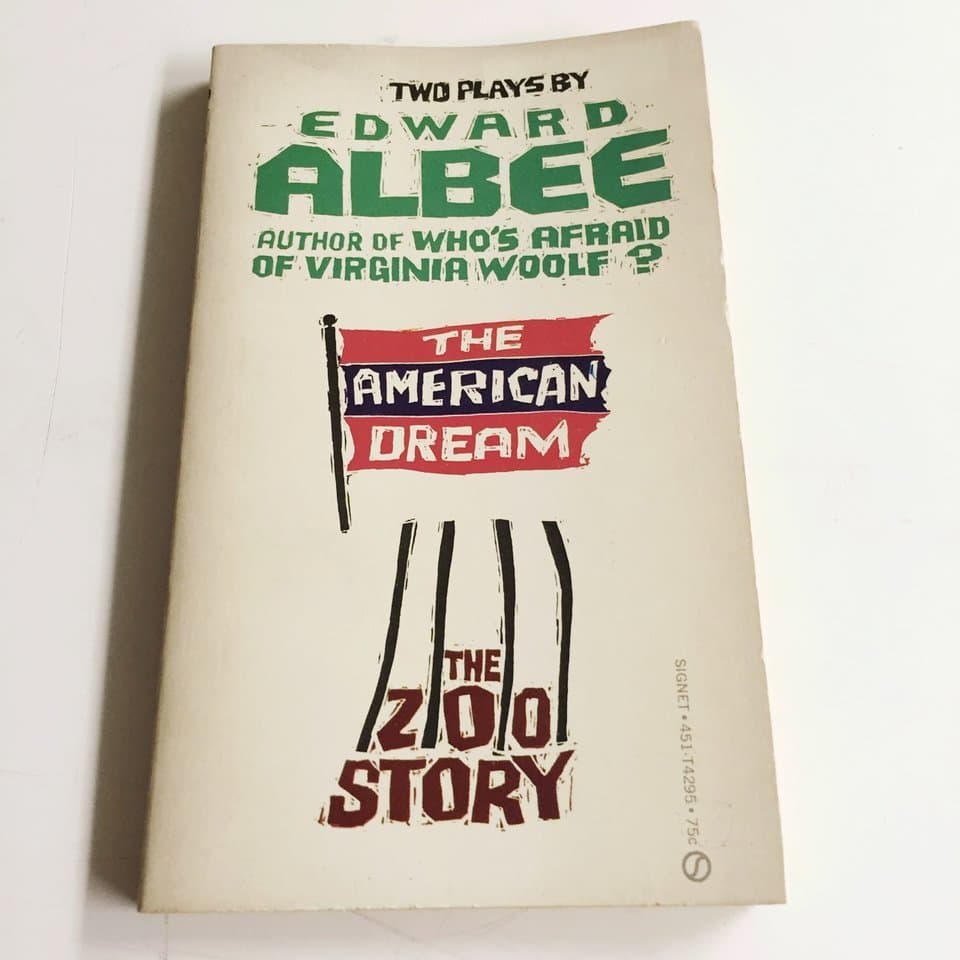 The American dream and The zoo story: two plays by ALBEE, Edward - Image 1