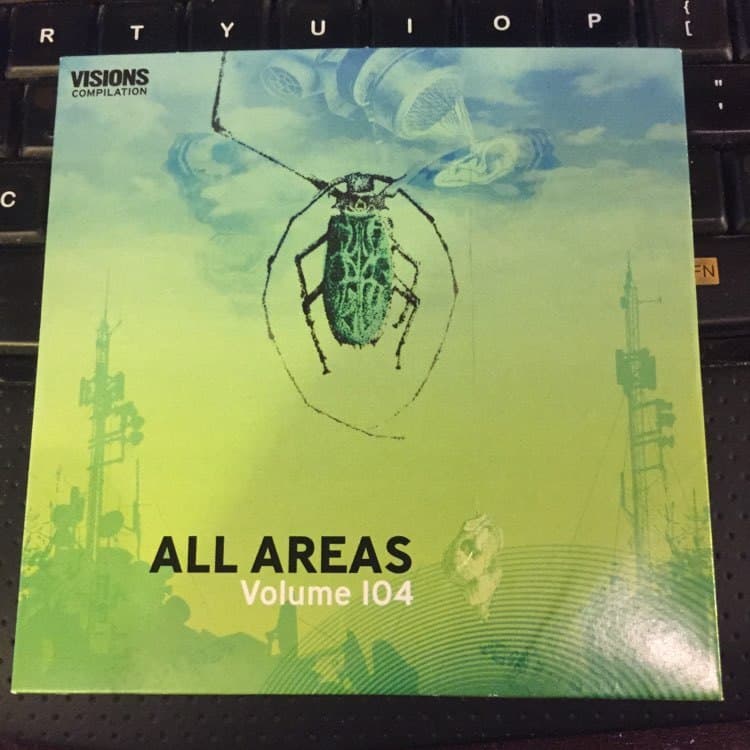 Visions compilation All Areas Music Cd #104 - Image 1