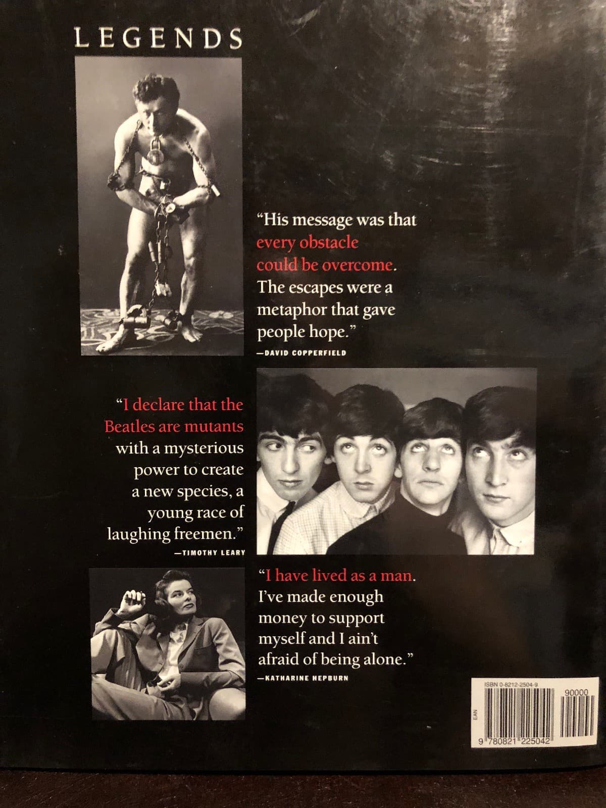 Legends: The Century's Most Unforgettable Faces (Life) 1st Edition Hardcover - Thumbnail 2