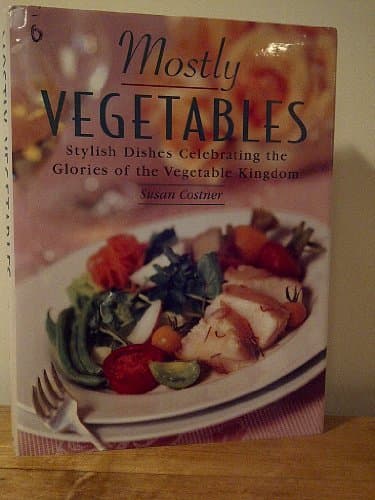 MOSTLY VEGETABLES Hardcover Cookbook - Image 1