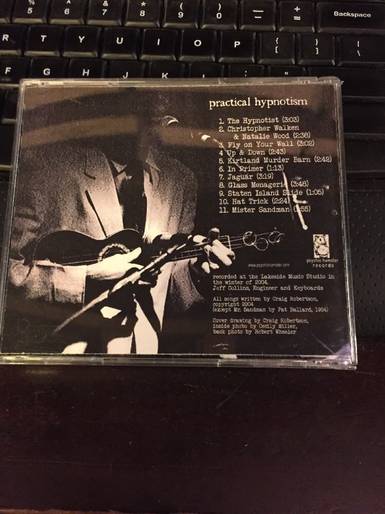 practical hypnotism craig robertson music CD - Thumbnail 3
