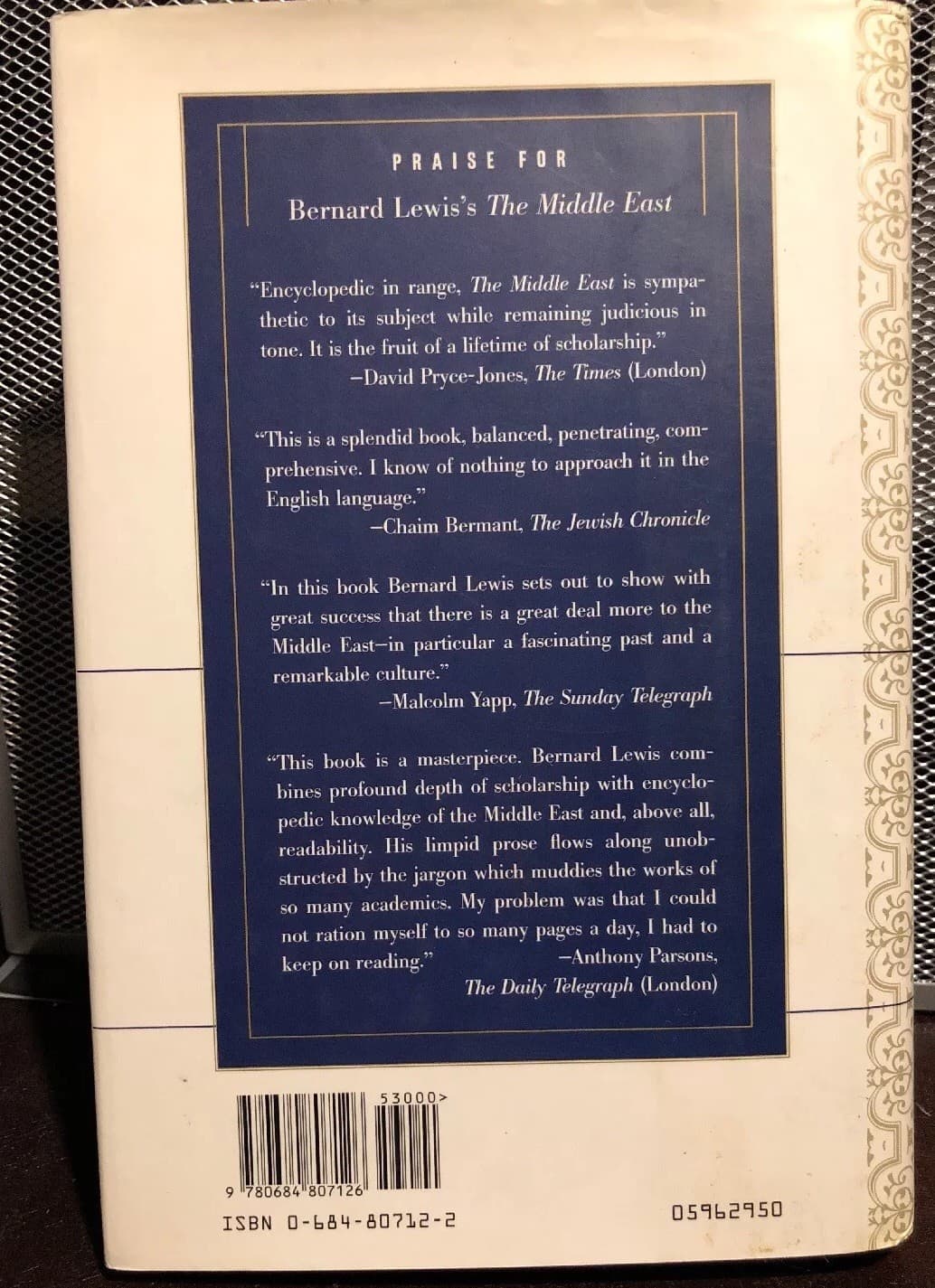 Middle East by Bernard W Lewis: Used - Thumbnail 11