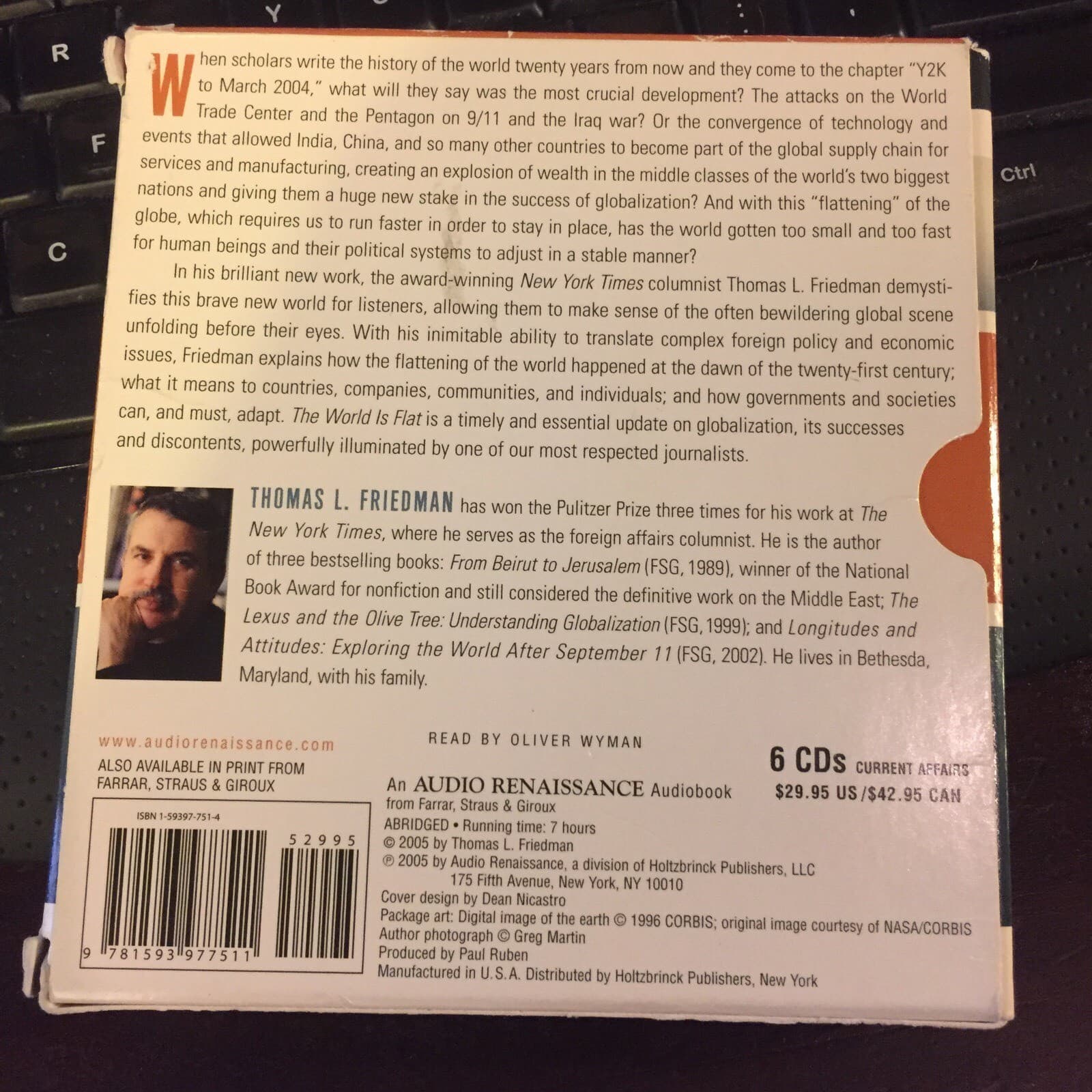 The World Is Flat: Brief History of the Twenty-first Century 2005 Cds 1593977514 - Thumbnail 2