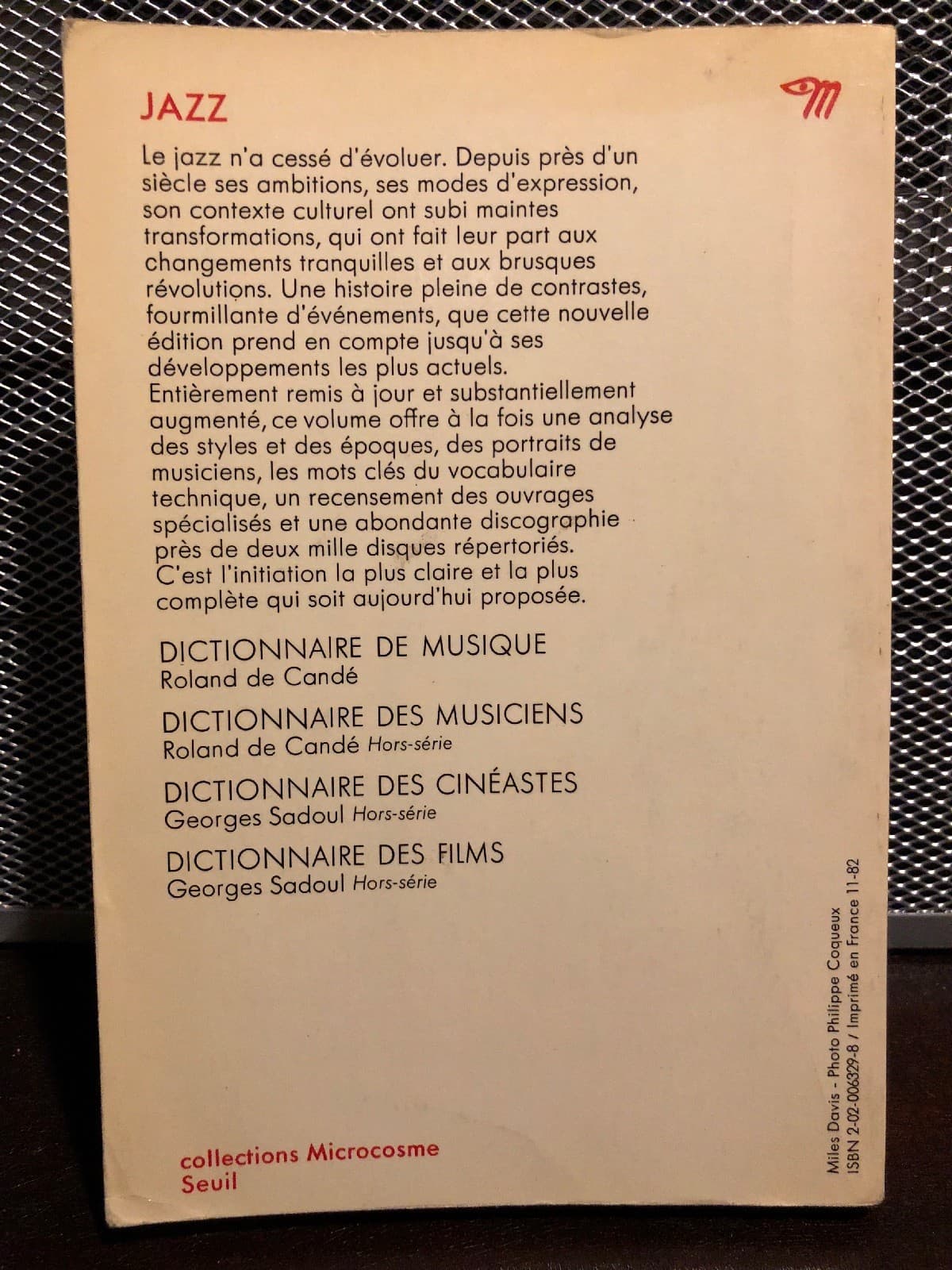Jazz - softcover, 1982 by andre francis - Thumbnail 2
