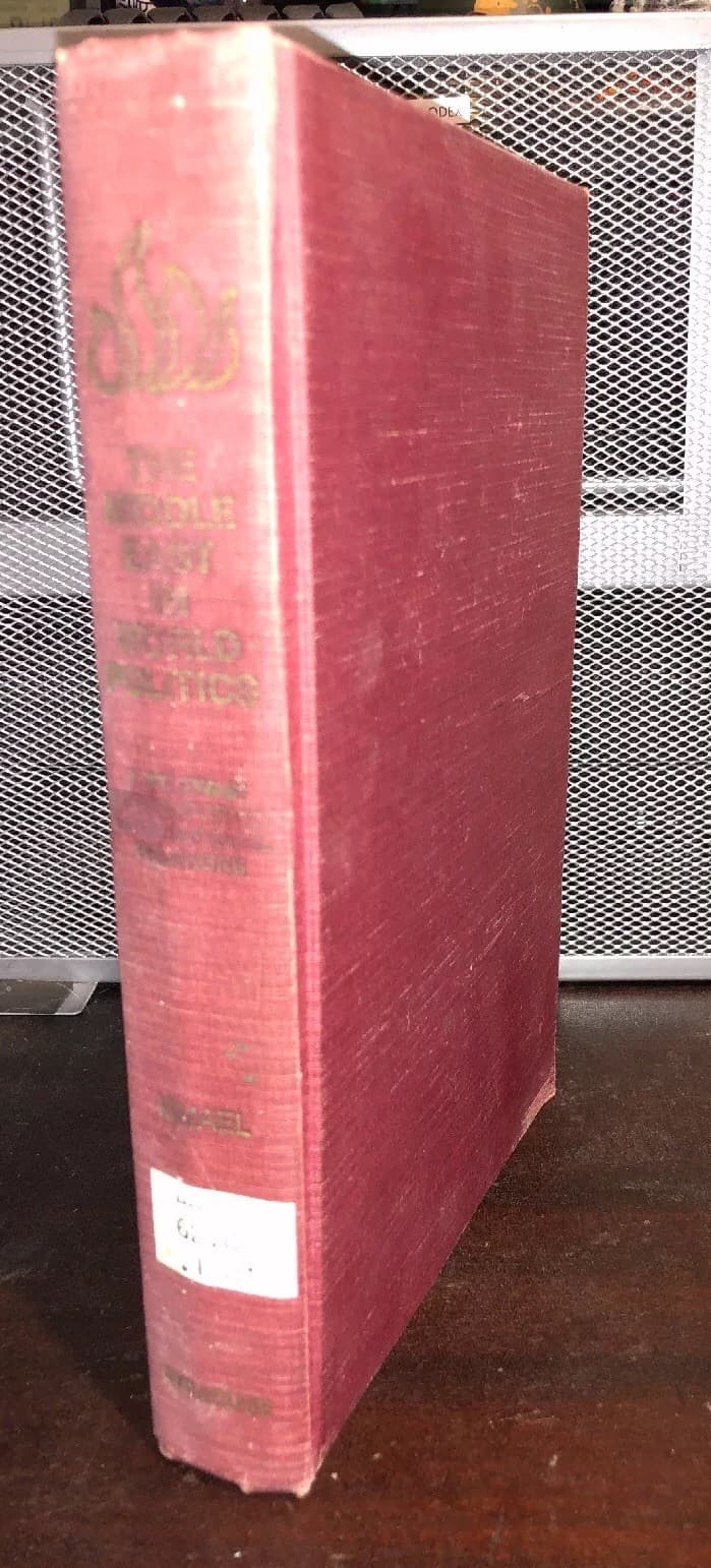 The Middle East in world politics;A Study 1974 Hardcover 1st Edition Ex-library - Thumbnail 2