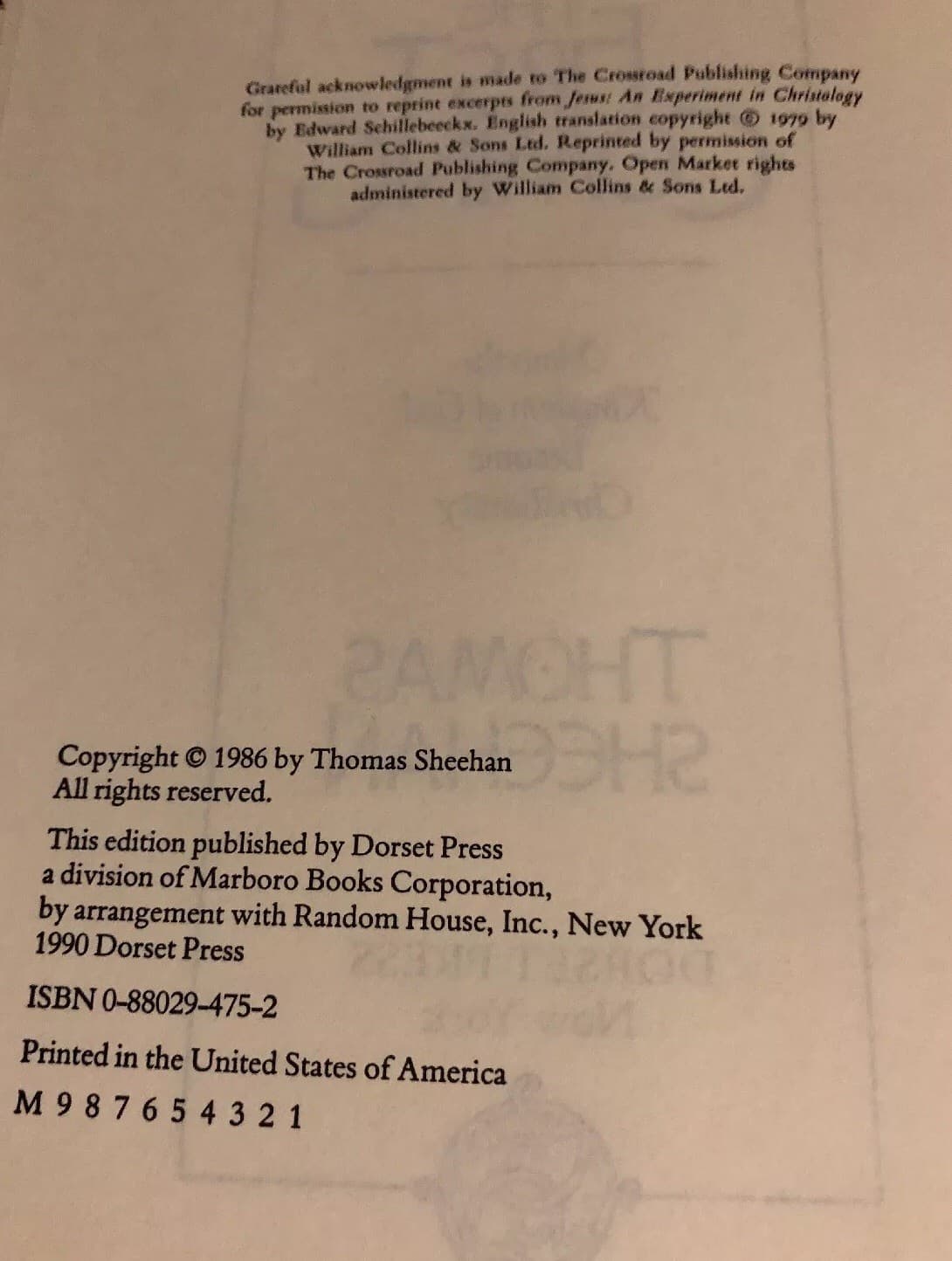 The First Coming Dorset Press 1986 1st Edition Hardcover - Thumbnail 8