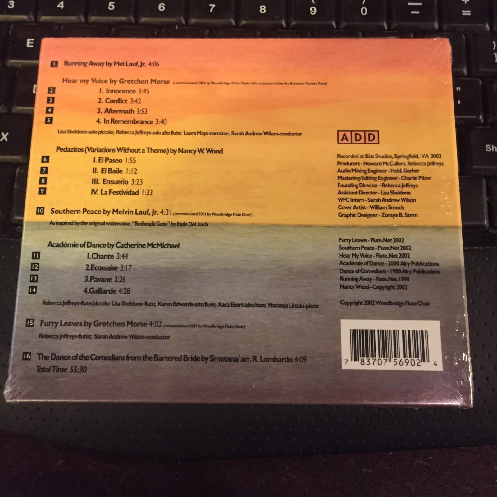 Woodbridge Flute Choir : Passages CD - Thumbnail 2