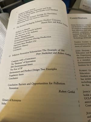Reducing Toxics: A New Approach To Policy And Industrial Decisionmaking - - Thumbnail 6