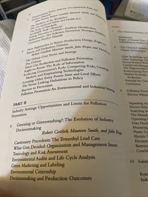 Reducing Toxics: A New Approach To Policy And Industrial Decisionmaking - - Thumbnail 4