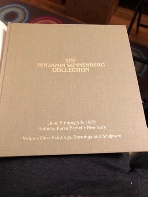The Benjamin Sonnenberg Collection Volume one : Paintings drawings sculpture - Thumbnail 2