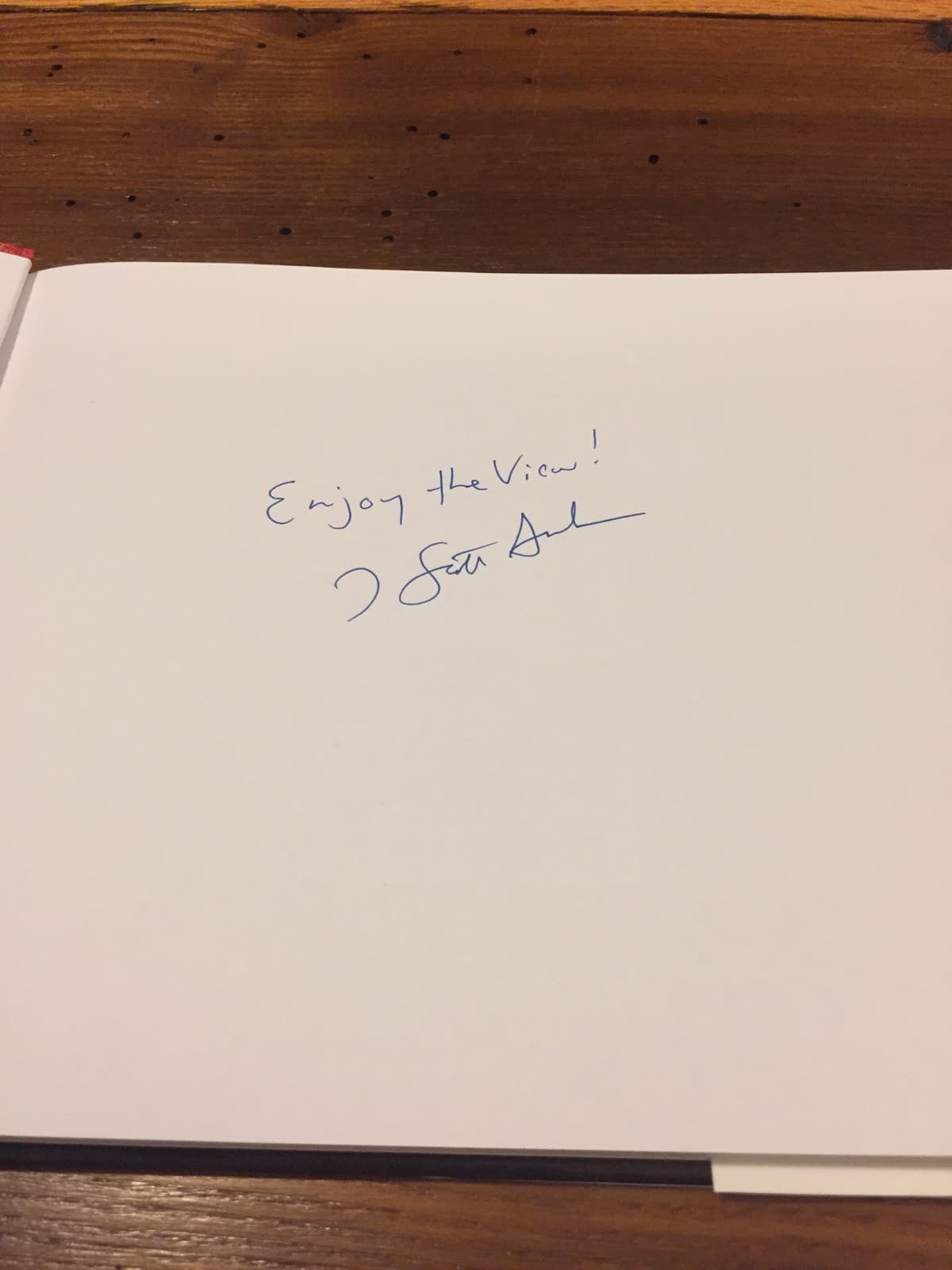 Rare, Autographed ~ Blue Ridge Parkway Places Hardcover – 2013 J. Scott Graham - Thumbnail 2