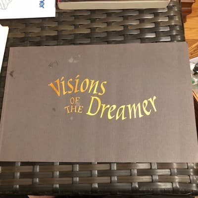 AUTOGRAPHED Visions of the dreamer . RARE - Image 1