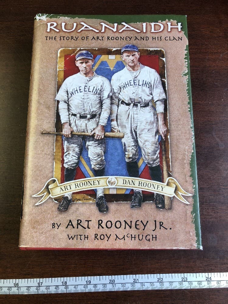 AUTOGRAPHED Ruanaidh : Story of Art Rooney & His Clan BY Art Rooney Jr HARDCOVER - Thumbnail 2