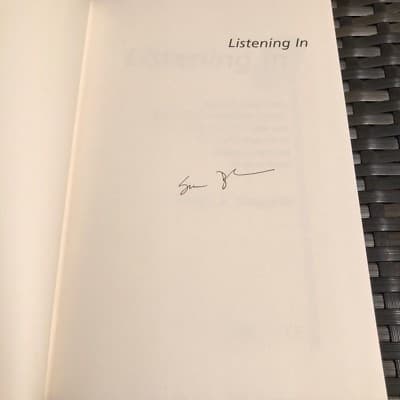 AUTOGRAPHED 1ST EDITION Listening In: Radio and the American Imagination - Thumbnail 2