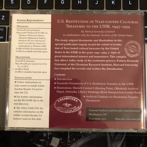 U.S. restitution of Nazi-looted cultural treasures to the USSR 1945-1959: Fac... - Thumbnail 4
