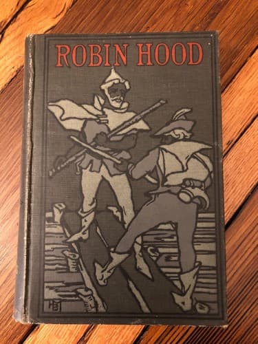 The Life and Adventures of Robin Hood Hardcover David McKay Philadelphia 100+yrs - Image 1