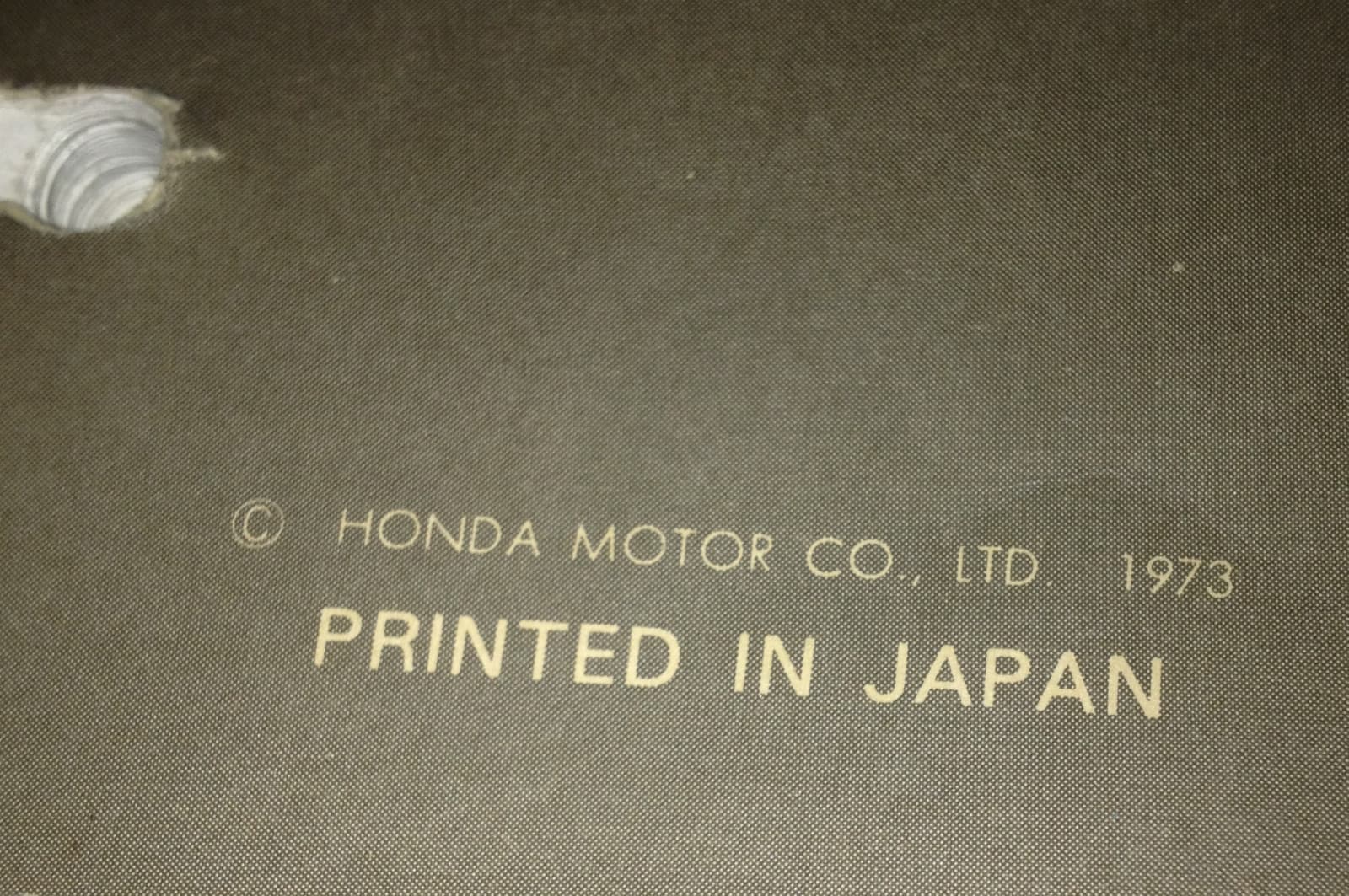 1973 Honda Civic Shop Manual SCARCE very first! Honda Civic Shop Manual! - Thumbnail 5