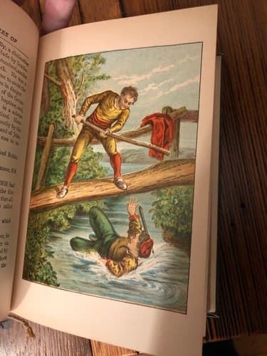 The Life and Adventures of Robin Hood Hardcover David McKay Philadelphia 100+yrs - Thumbnail 6