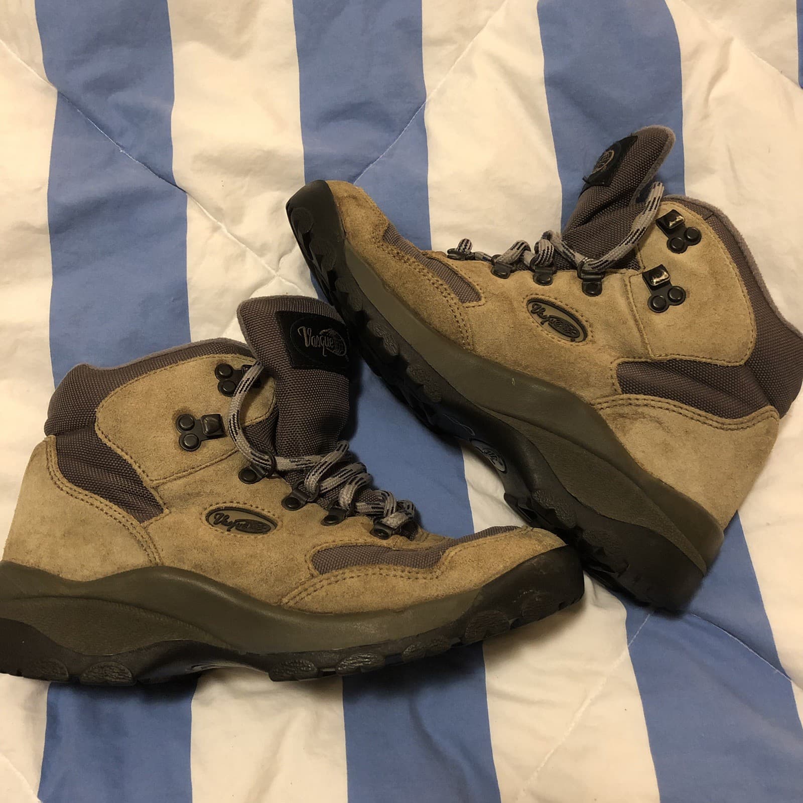 Rare Vasque 7201 Cascade Variable Fit System Hiking Boots SZ 8.5 Mens - Thumbnail 7