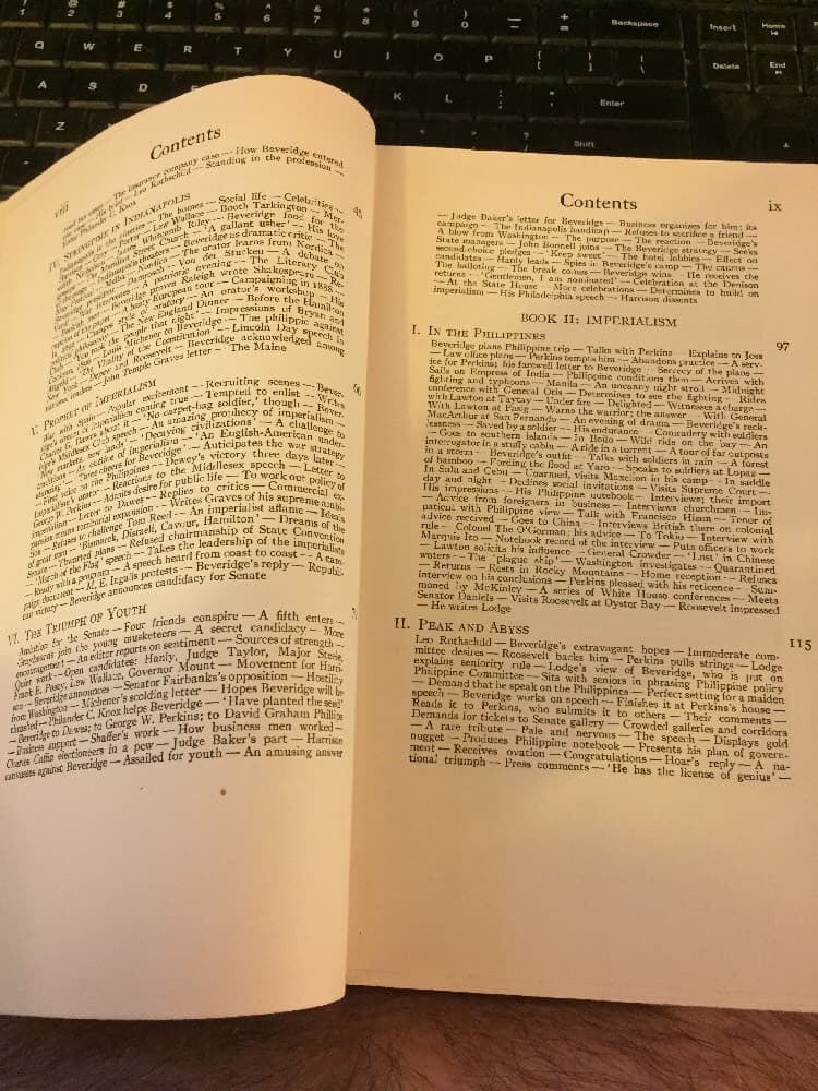 politician 1st edition BEVERIDGE AND THE PROGRESSIVE ERA by CLAUDE BOWERS 1932 - Thumbnail 10