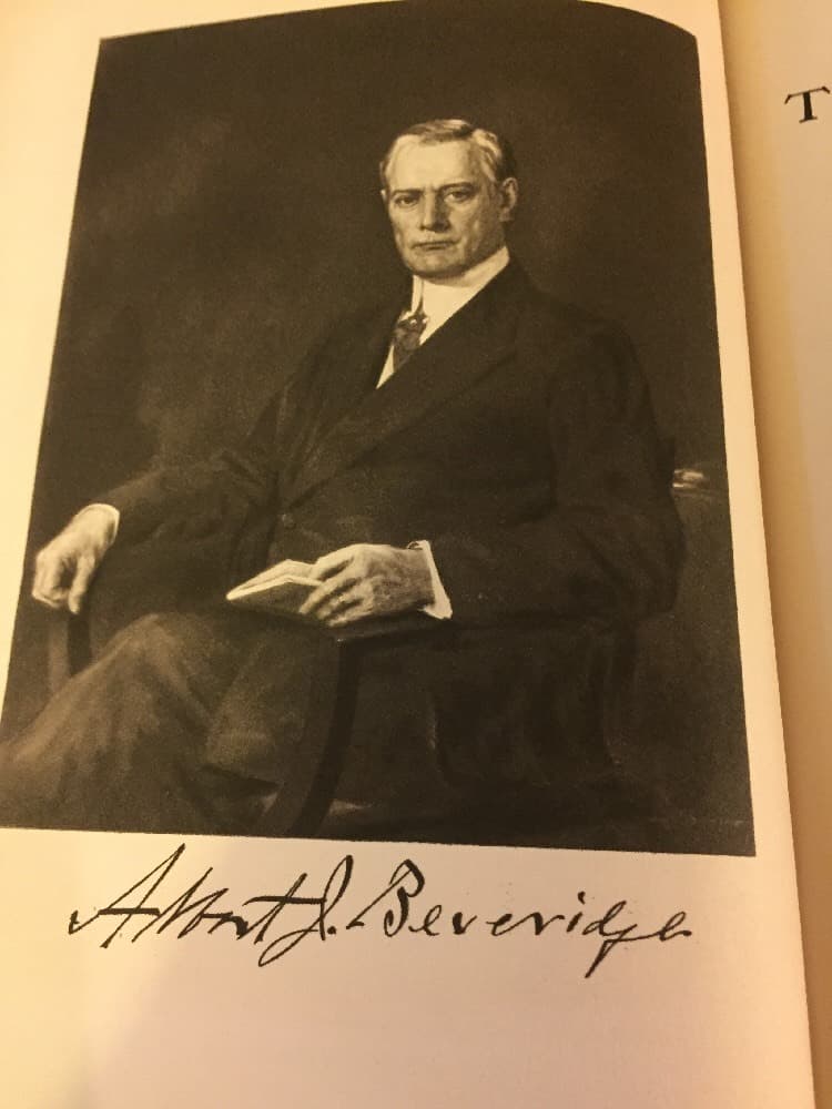 politician 1st edition BEVERIDGE AND THE PROGRESSIVE ERA by CLAUDE BOWERS 1932 - Thumbnail 6