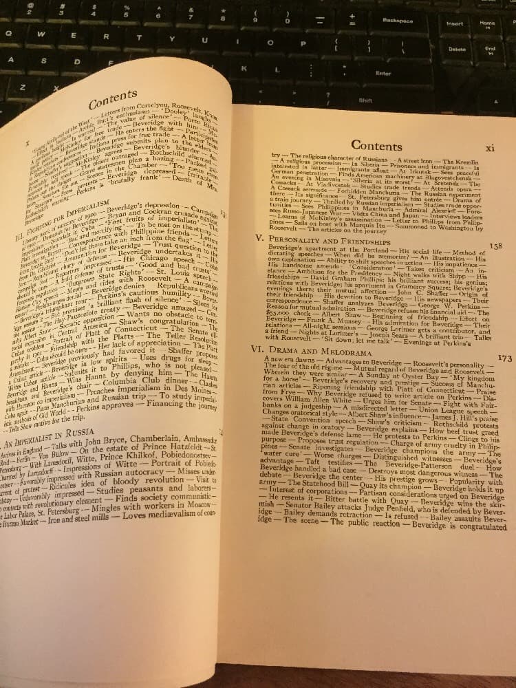 politician 1st edition BEVERIDGE AND THE PROGRESSIVE ERA by CLAUDE BOWERS 1932 - Thumbnail 11