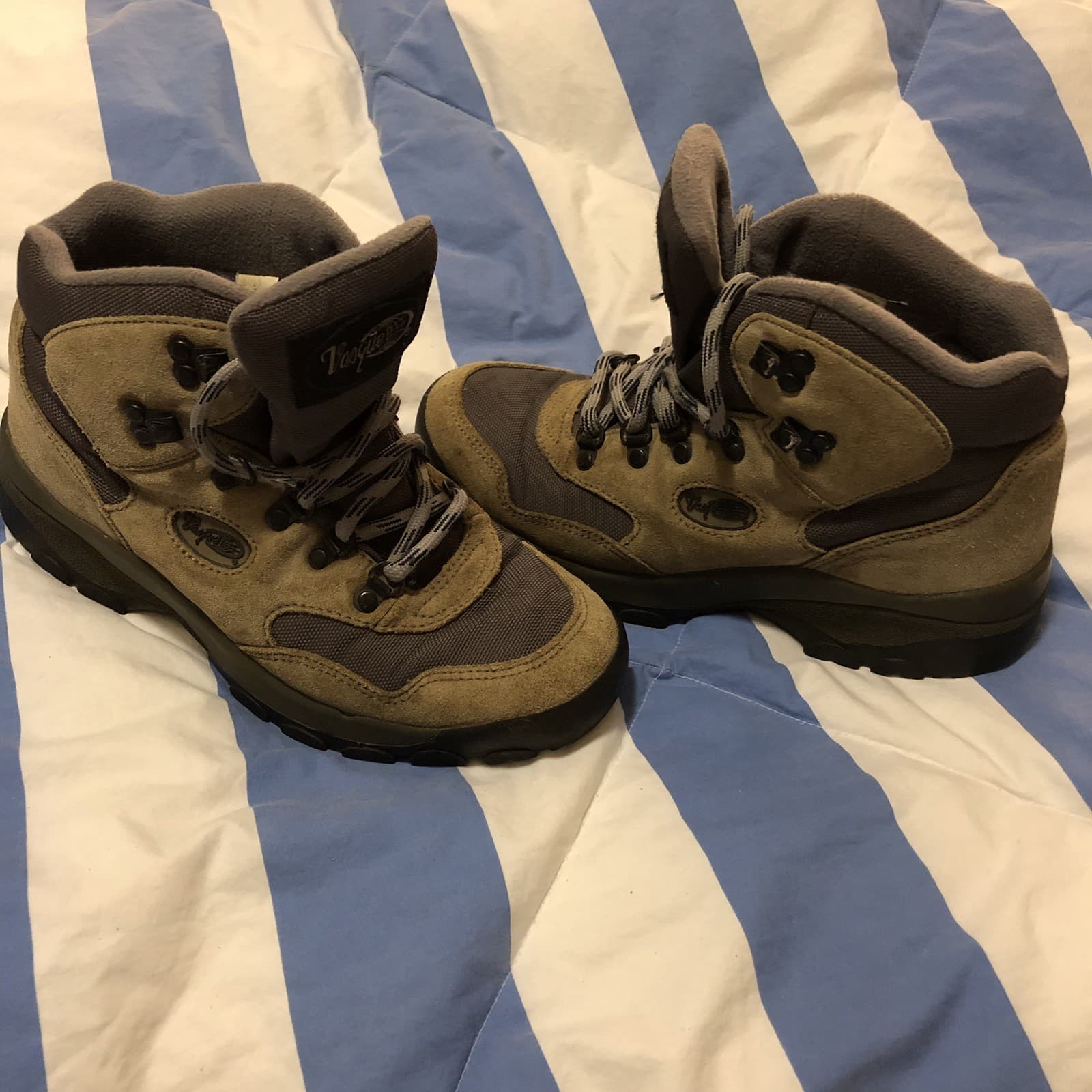 Rare Vasque 7201 Cascade Variable Fit System Hiking Boots SZ 8.5 Mens - Thumbnail 3