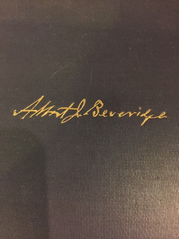 politician 1st edition BEVERIDGE AND THE PROGRESSIVE ERA by CLAUDE BOWERS 1932 - Thumbnail 2