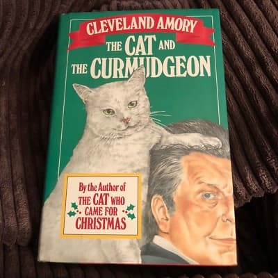 AUTOGRAPHED 1ST EDITION HARDCOVER The Cat and the Curmudgeon - Image 1