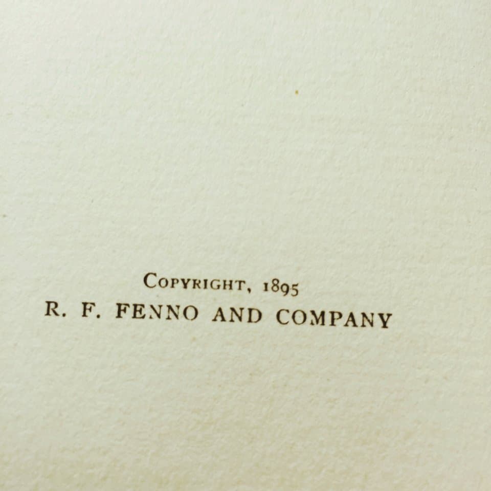 Two Strangers Oliphant published by Fenno, 1895 1st edition hardcover - Thumbnail 3