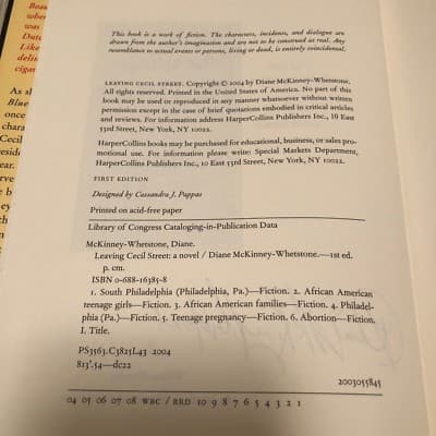 AUTOGRAPHED 1ST EDITION Leaving Cecil Street - Thumbnail 3