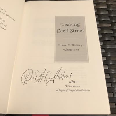 AUTOGRAPHED 1ST EDITION Leaving Cecil Street - Thumbnail 2