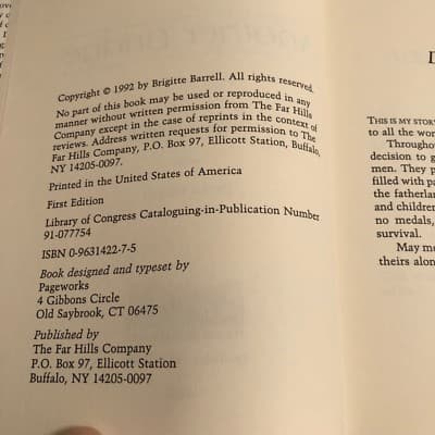 AUTOGRAPHED 1ST EDITION Another Bridge - Thumbnail 3
